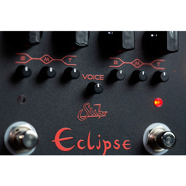 Suhr Eclipse Black Edition Overdrive/Distortion Effects Pedal