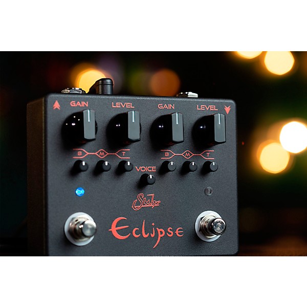 Suhr Eclipse Black Edition Overdrive/Distortion Effects Pedal