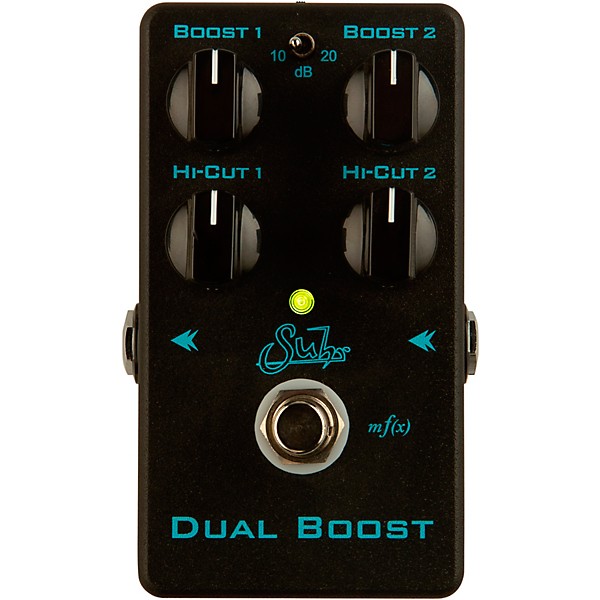 Suhr Dual Boost Black Edition Effects Pedal