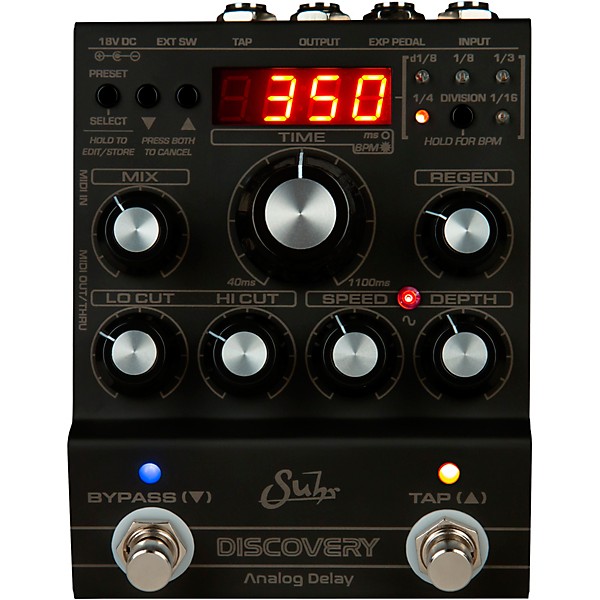 Suhr Dark Discovery Black Edition Effects Pedal