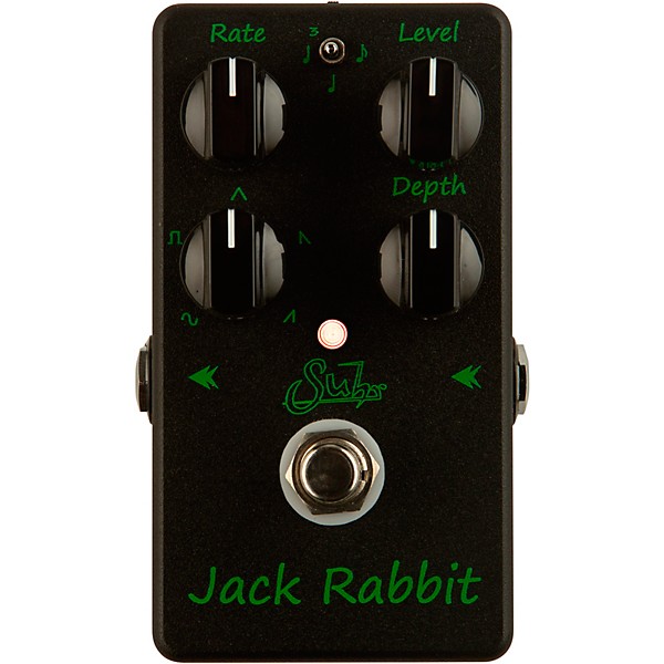 Suhr Jack Rabbit Black Edition Tremolo Modulation Effects Pedal