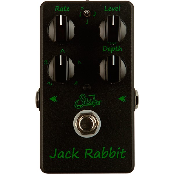 Suhr Jack Rabbit Black Edition Tremolo Modulation Effects Pedal