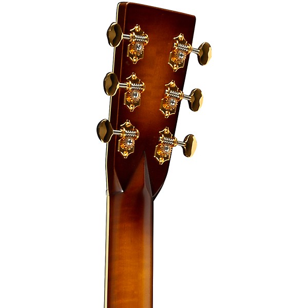 Martin Custom Shop M/0000-14 Style 45 European Spruce-Big Leaf Flame Maple Acoustic Guitar Ambertone