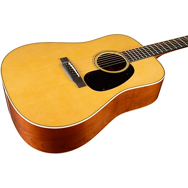 Martin Custom Shop Dreadnought Cherry Hill Spruce-Cherrywood Acoustic Guitar Natural