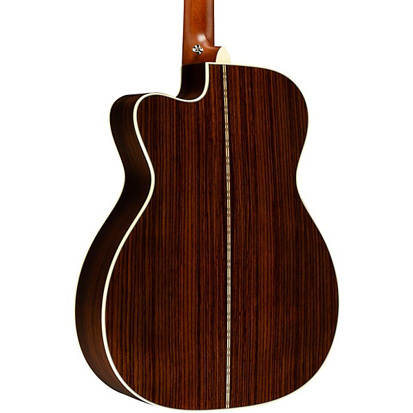 Martin Custom Shop OM Cutaway 1935 European Spruce-East Indian Rosewood Acoustic-Electric Guitar Sunburst