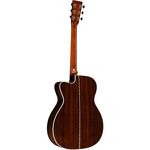 Martin Custom Shop OM Cutaway 1935 European Spruce-East Indian Rosewood Acoustic-Electric Guitar Sunburst