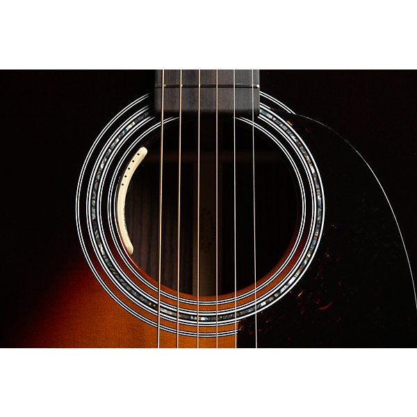 Martin Custom Shop OM Cutaway 1935 European Spruce-East Indian Rosewood Acoustic-Electric Guitar Sunburst