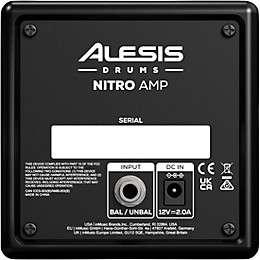 Alesis Nitro Amp 30W Ultracompact 3 Full-Range Personal Drum Monitor