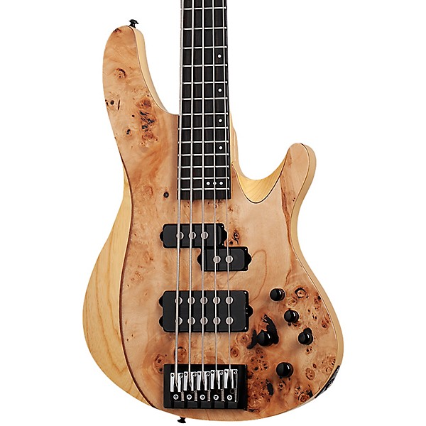 Schecter Guitar Research Reaper-5 Electric Bass Natural Satin