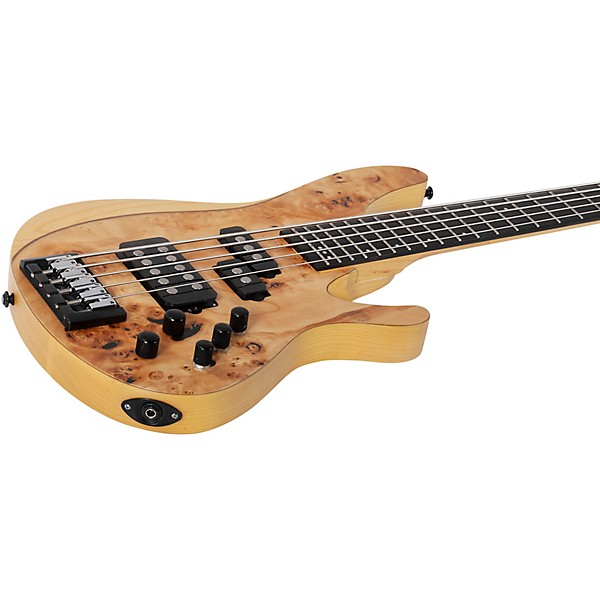 Schecter Guitar Research Reaper-5 Electric Bass Natural Satin