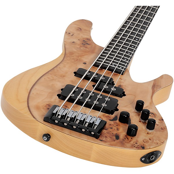 Schecter Guitar Research Reaper-5 Electric Bass Natural Satin