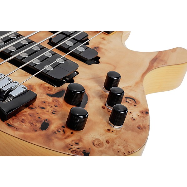 Schecter Guitar Research Reaper-5 Electric Bass Natural Satin