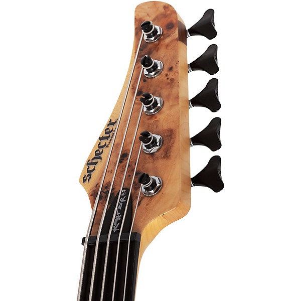 Schecter Guitar Research Reaper-5 Electric Bass Natural Satin