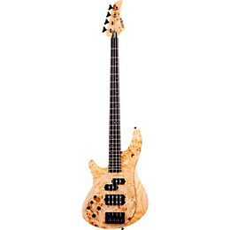 Schecter Guitar Research Reaper-4 Left-Handed Electric Bass Natural Satin