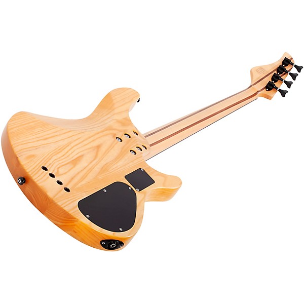 Schecter Guitar Research Reaper-4 Left-Handed Electric Bass Natural Satin