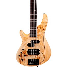 Schecter Guitar Research Reaper-5 Left-Handed Electric Bass Natural Satin