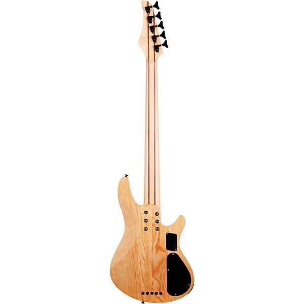 Schecter Guitar Research Reaper-5 Left-Handed Electric Bass Natural Satin