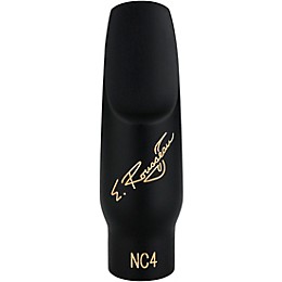 E. Rousseau Rousseau Soprano Saxophone Mouthpiece, Classic 4 Black