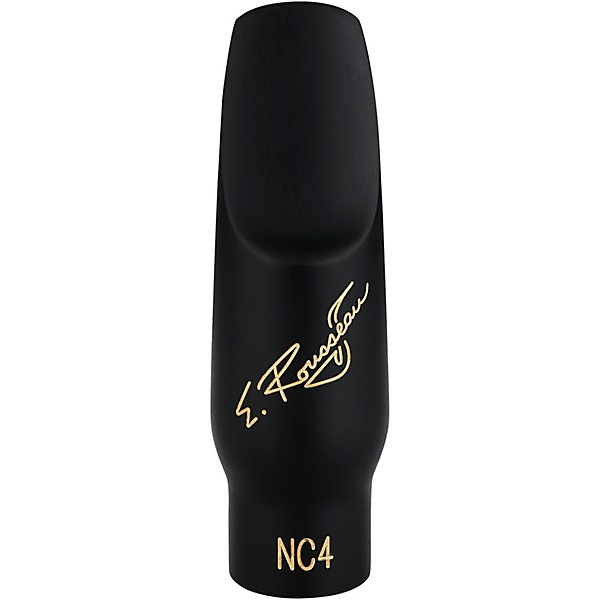 E. Rousseau Rousseau Soprano Saxophone Mouthpiece, Classic 4 Black