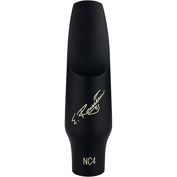 E. Rousseau Rousseau Tenor Saxophone Mouthpiece, Classic, NC 4 Black