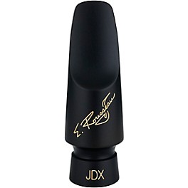 E. Rousseau Rousseau Alto Saxophone Mouthpiece, JDX 7 Black E. Rousseau Rousseau Alto Saxophone Mouthpiece, JDX 6 Black