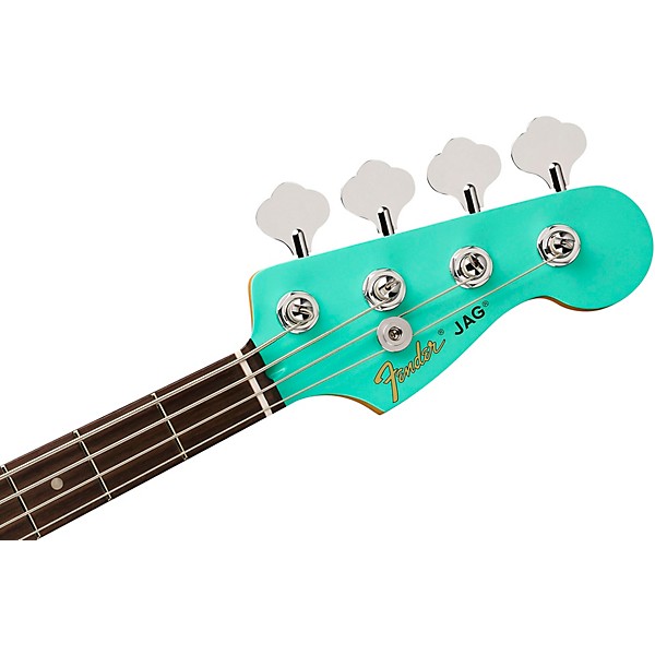 Fender Limited-Edition Mark Hoppus Jaguar Bass Guitar Sea Foam Green