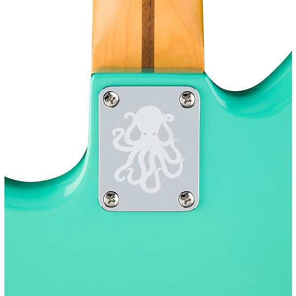 Fender Limited-Edition Mark Hoppus Jaguar Bass Guitar Sea Foam Green