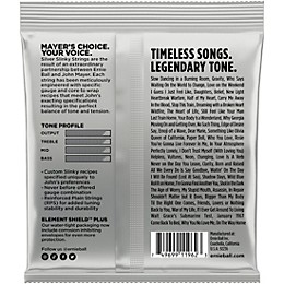 Ernie Ball John Mayer Silver Slinky Nickel Wound Electric Guitar Strings 3 Pack Tin 10.5 - 47