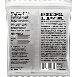 Ernie Ball John Mayer Silver Slinky Nickel Wound Electric Guitar Strings 10.5 - 47