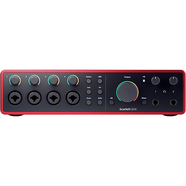 Focusrite Scarlett 18i16 4th Gen 18x16 USB-C Audio Interface