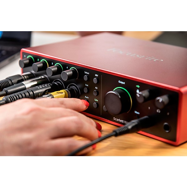 Open Box Focusrite Scarlett 18i16 4th Gen 18x16 USB-C Audio Interface Level 1