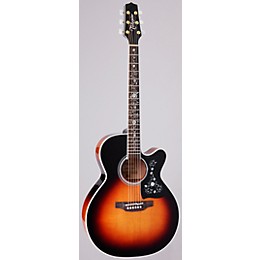 Takamine EF450CTT NEX Acoustic-Electric Guitar Brown Sunburst