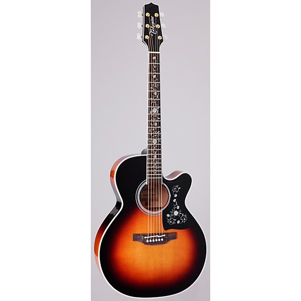 Takamine EF450CTT NEX Acoustic-Electric Guitar Brown Sunburst