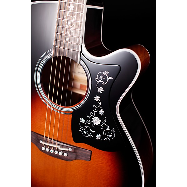 Takamine EF450CTT NEX Acoustic-Electric Guitar Brown Sunburst