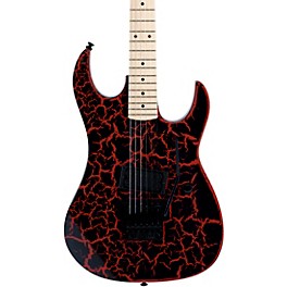 B.C. Rich Gunslinger Retro II with Floyd Rose El... B.C. Rich Gunslinger Retro II with Floyd Rose Electric Guitar Red Crackle