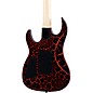 B.C. Rich Gunslinger Retro II with Floyd Rose Electric Guitar Red Crackle