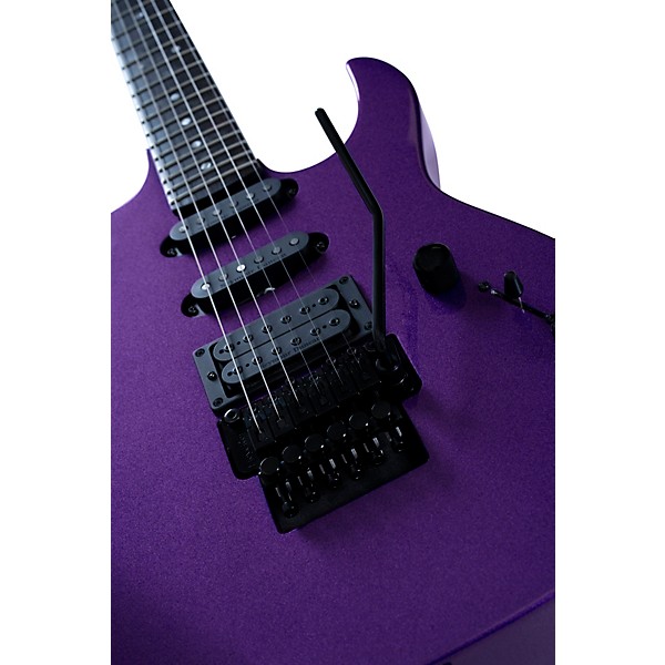 B.C. Rich ST3 Retro II with Floyd Rose Electric Guitar Candy Purple