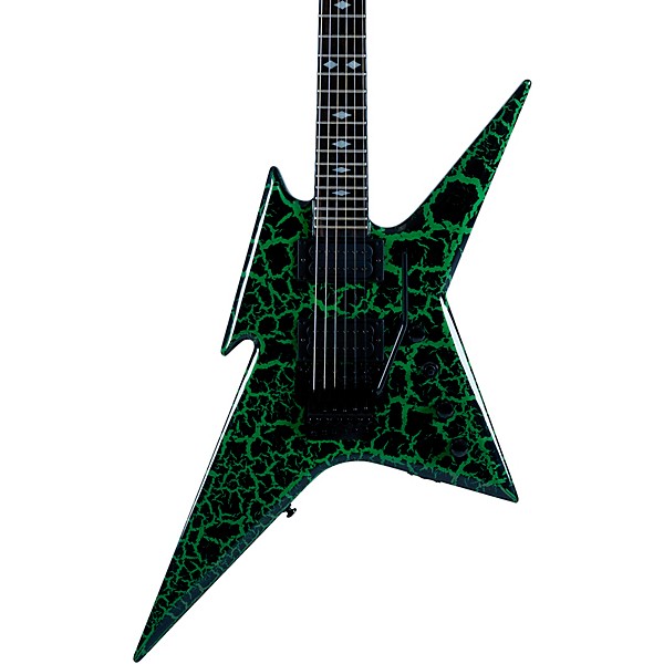 B.C. Rich Ironbird MK1 Legacy With Floyd Electric Guitar Green Crackle |  Guitar Center