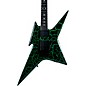 B.C. Rich Ironbird MK1 Legacy With Floyd Electric Guitar Green Crackle thumbnail