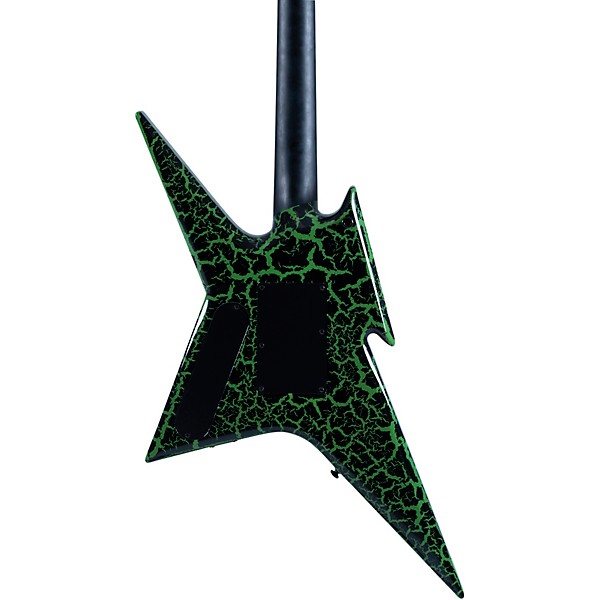 B.C. Rich Ironbird MK1 Legacy With Floyd Electric Guitar Green Crackle