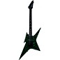 B.C. Rich Ironbird MK1 Legacy With Floyd Electric Guitar Green Crackle