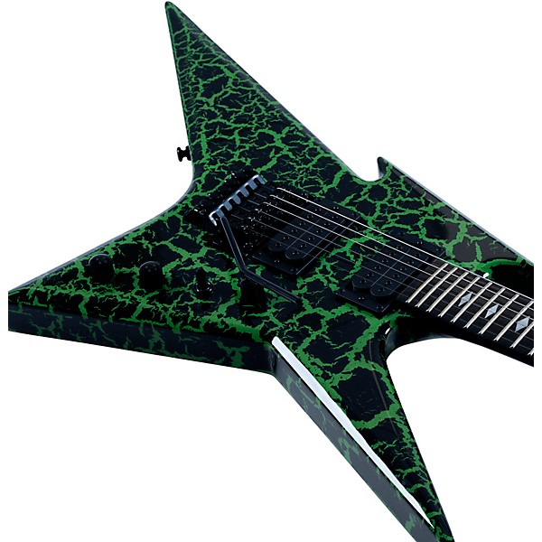 B.C. Rich Ironbird MK1 Legacy With Floyd Electric Guitar Green Crackle