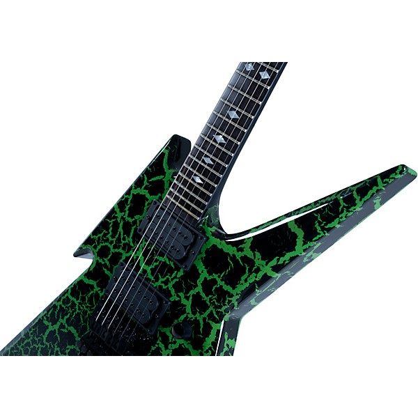 B.C. Rich Ironbird MK1 Legacy With Floyd Electric Guitar Green Crackle