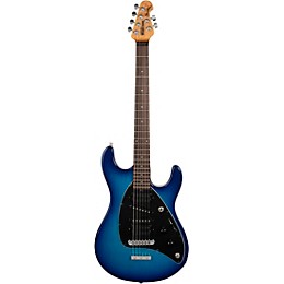 Ernie Ball Music Man Steve Morse STD Electric Guitar Morse Blue Burst