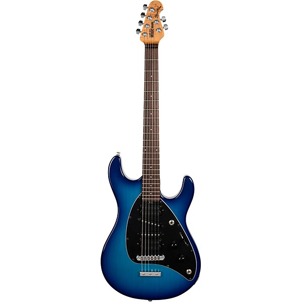 Ernie Ball Music Man Steve Morse STD Electric Guitar Morse Blue Burst