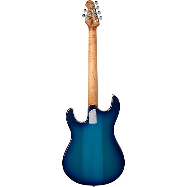 Ernie Ball Music Man Steve Morse STD Electric Guitar Morse Blue Burst