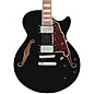 D'Angelico Premier SS Semi-Hollow Electric Guitar Solid Black thumbnail