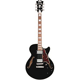 D'Angelico Premier SS Semi-Hollow Electric Guitar Solid Black