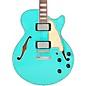 D'Angelico Premier SS Semi-Hollow Electric Guitar Surf Green thumbnail