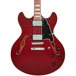 D'Angelico Premier DC Semi-Hollow Electric Guitar Surf Green D'Angelico Premier DC Semi-Hollow Electric Guitar Burnt Red